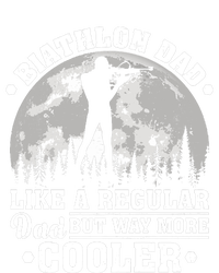 Biathlon Dad Like A Regular Dad Funny Biathlon Father's Day Premium T-Shirt