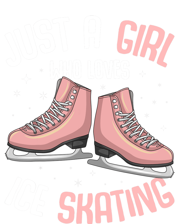 Just A Girl Who Loves Ice Skating Figure Skater Sweatshirt Cinch Pack Bag