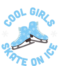 Cool Girls Skate On Ice Skating Full Zip Hoodie