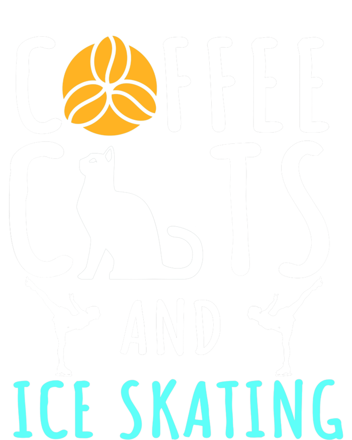 Ice Skating Skater Sport Cat Coffee Lover Softstyle Adult Sport Polo