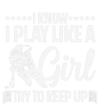 Cool Ice Hockey For Wo Girls Hockey Lover Team Skating Adult ChromaSoft Performance T-Shirt