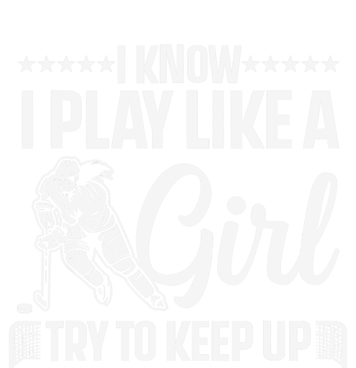 Cool Ice Hockey For Wo Girls Hockey Lover Team Skating Adult ChromaSoft Performance T-Shirt