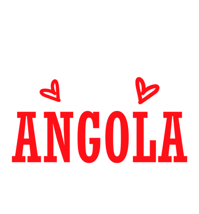 Someone In Angola Loves Me Relationship Couple Luanda Cool Gift Sustainable Knit Beanie