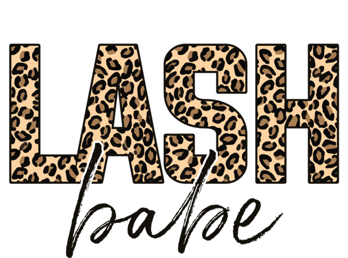 Lash Babe Lash Tech Lash Artist Leopard Lash Gift Tall Sweatshirt