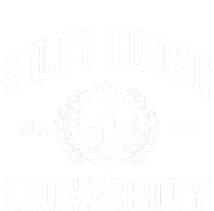 Funny Meme School Bird Silly Goose University Design T-Shirt