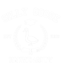 Silly Goose University Funny Bird Lover Silly Goose Meme Women's V-Neck T-Shirt