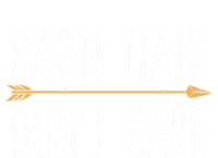 Barn Hair Don't Care Horse Funny Farm Horseback Riding Gift Valucap Bio-Washed Visor