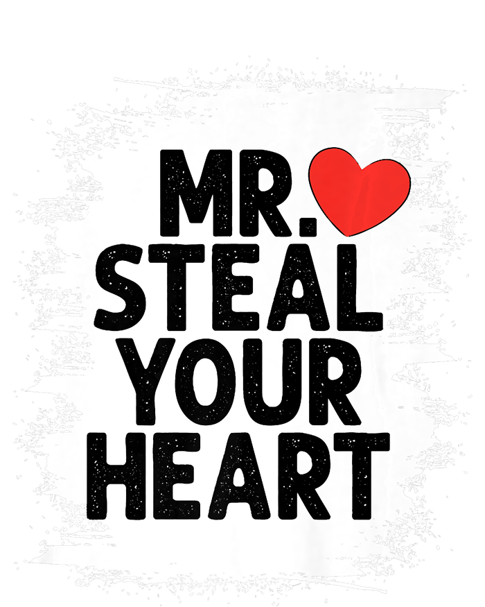 Mr Steal Your Heart Valentines Day Funny Love Valucap Bio-Washed Visor