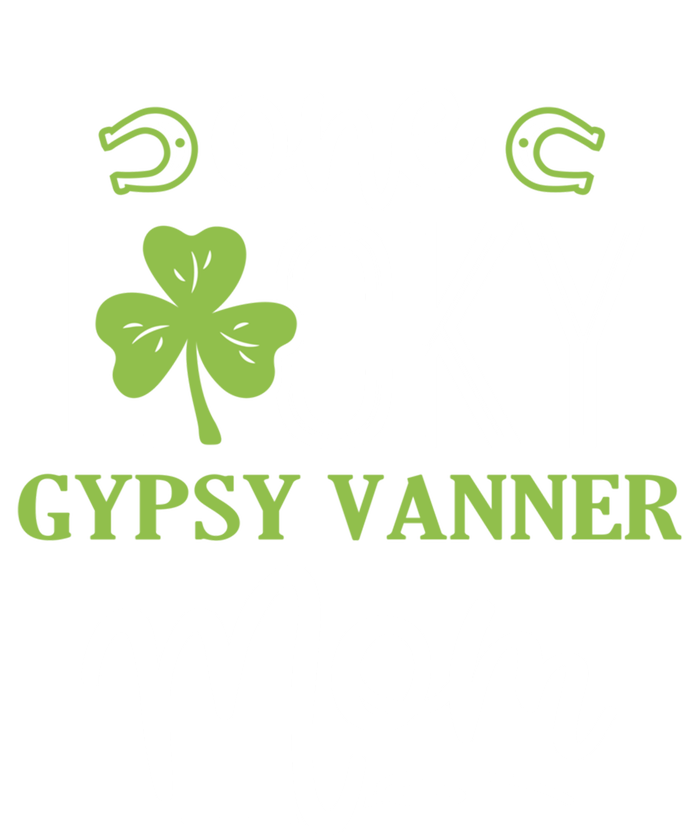 One Lucky Gypsy Vanner Horse Mom Irish Horseback Riding Gift Tall T-Shirt