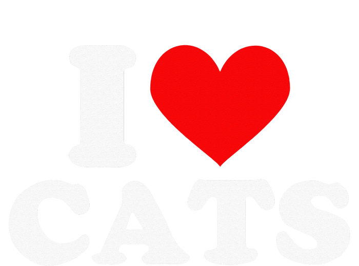 I Heart Cats I Heart Cats I Love Cats Valentine Day Sweatshirt