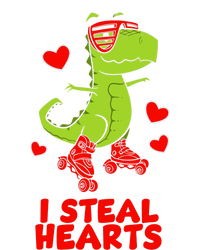 I Steal Hearts Dinosaur Valentines Day Mesh Reversible Basketball Jersey Tank