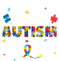 Proud Autism Brother Sibling Autism Awareness Gift T-Shirt