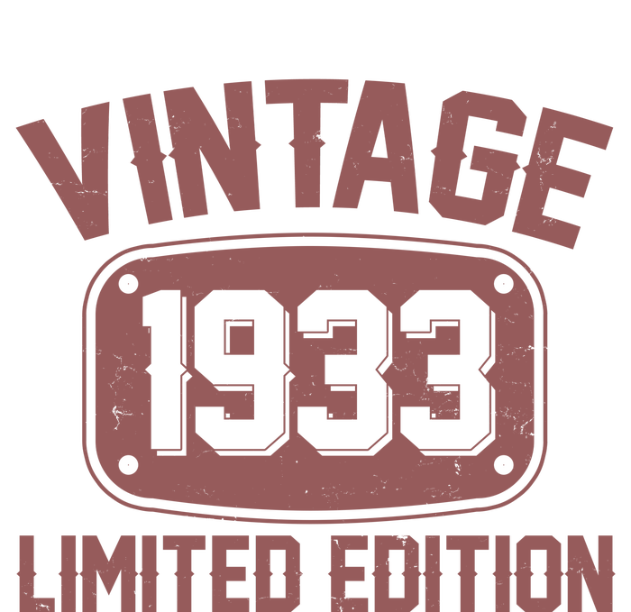 Vintage 1933 Limited Edition 90th Birthday T-Shirt