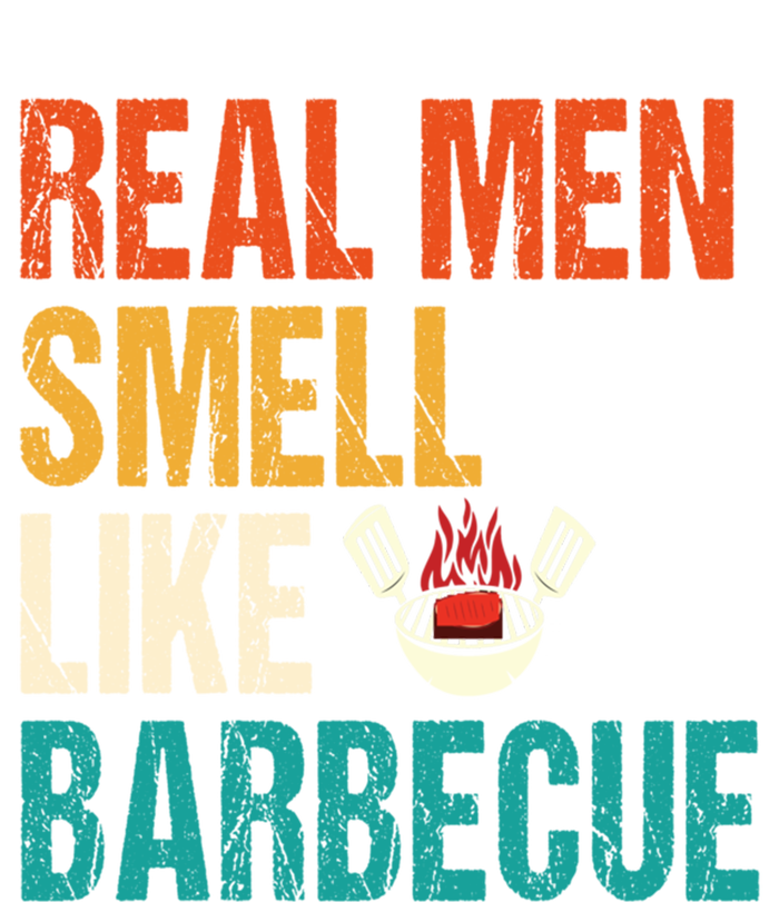 Real Smell Like Barbecue Barbecuing Grilling Bbq Vintage Gift T-Shirt