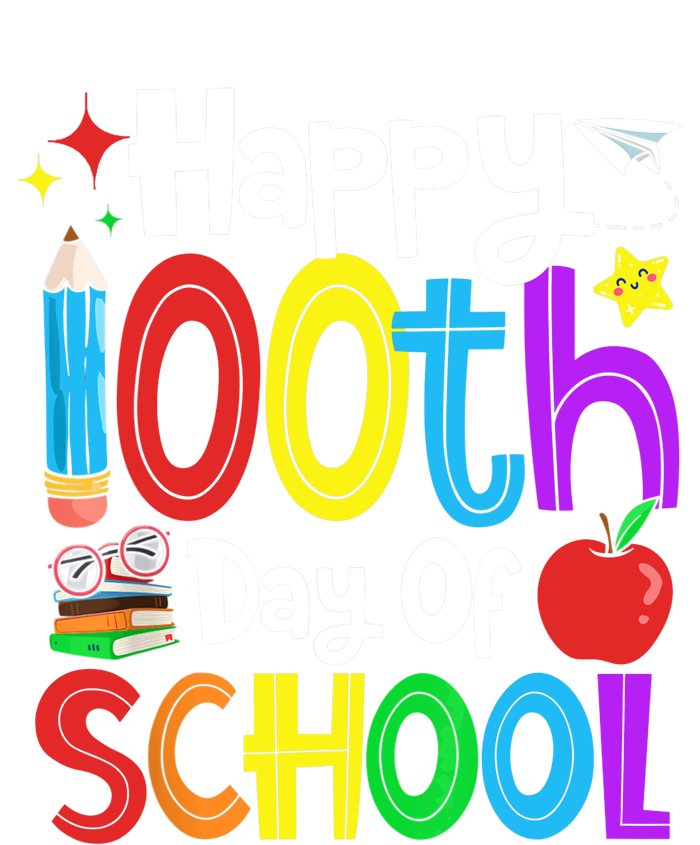 Happy 100th Day Of School Students Teachers 100 Days Platinum Collection Golf Towel