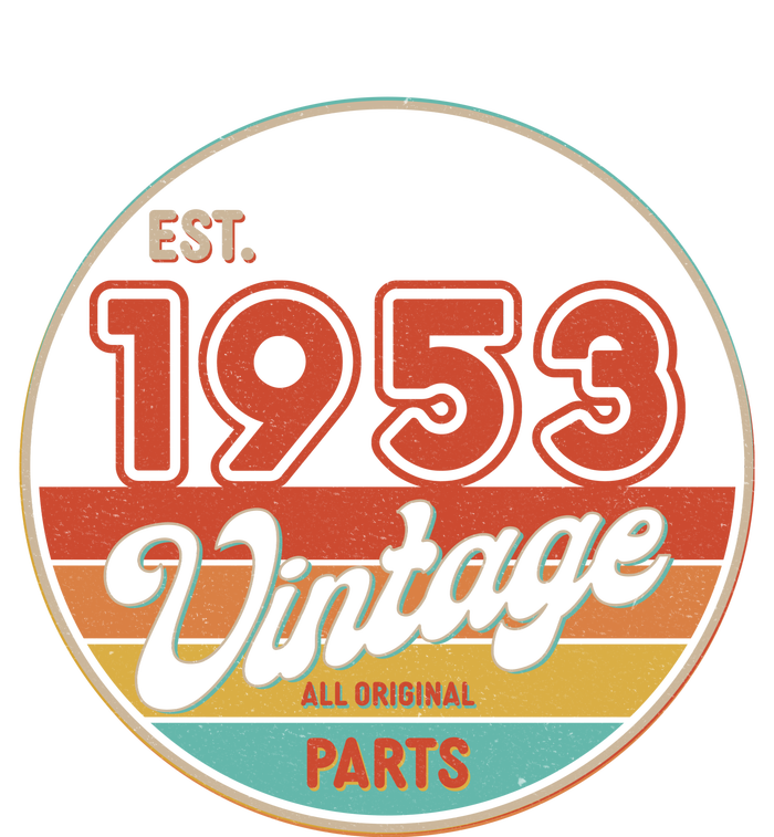 Est 1953 Vintage All Original Parts 70th Birthday Emblem Women's T-Shirt