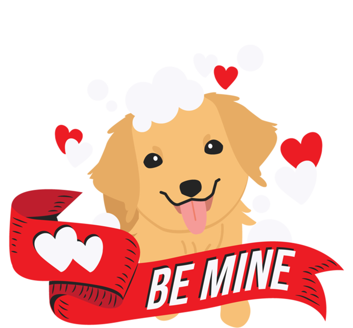 Be Mine Gift Funny Valentine's Day Cute Dog Puppy Gift T-Shirt