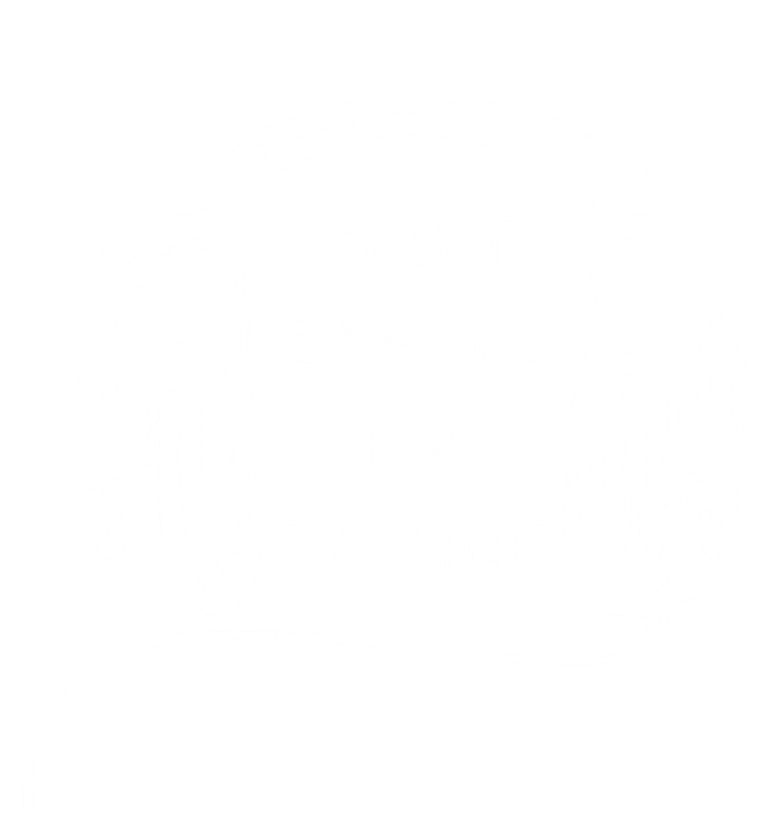 Vintage Headset Can't Hear You I'm Gaming Gift T-Shirt