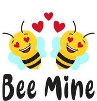 Bee Mine Honeybee Bee Pun Love Couple Valentine's Day Cool Gift Tall Sweatshirt