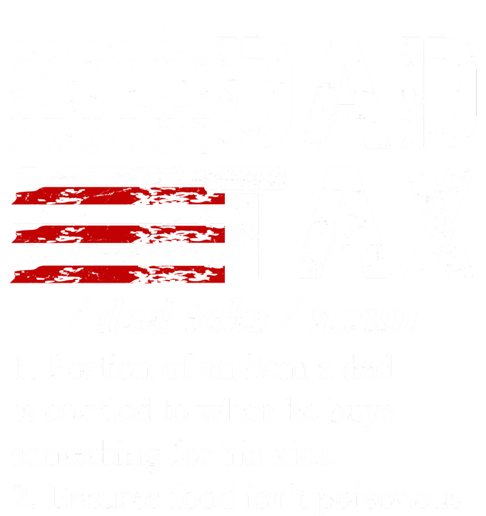 Dad Tax Definition Funny Fathers Day Womens Cotton Relaxed Long Sleeve T-Shirt