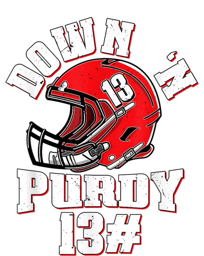 Down 'N Purdy #13 Performance Sprint T-Shirt