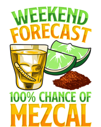 Weekend Forecast 100% Chance Of Mezcal Mescal Beverage Gift Premium T-Shirt