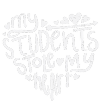 My Students Stole My Heart Cute Teacher Valentines Day Cooling Performance Crew T-Shirt