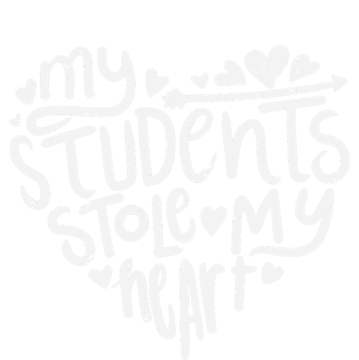 My Students Stole My Heart Cute Teacher Valentines Day Cooling Performance Crew T-Shirt