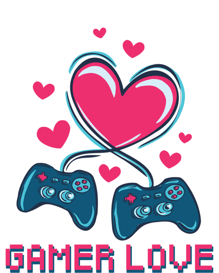 Gamer Love Video Games Funny Gamer For Valentines Day Gift Women's Tri-Blend 3/4-Sleeve Raglan Shirt