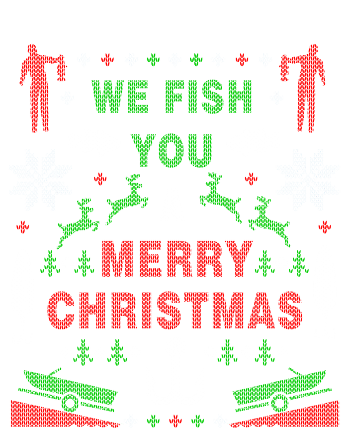 Funny Bass Fishing Ugly Christmas Sweater Party Funny Gift Premium T-Shirt