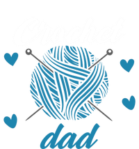 Funny Crochet Dad Crocheting Crocheter Yarn Lover Gift Women's T-Shirt