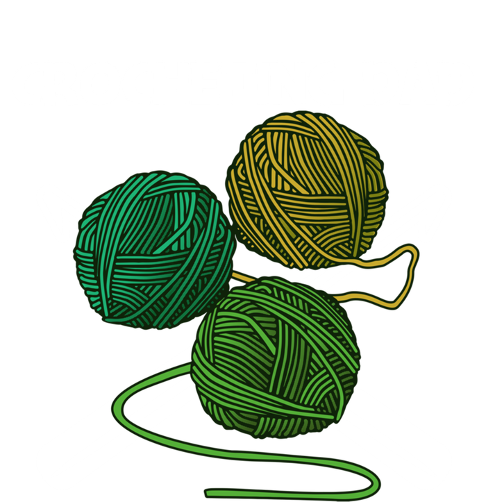 Funny Crocheting Art For Dad Crochet Handicraft Lovers Funny Gift Button