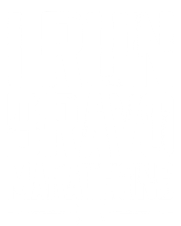 I Run Bravo Marathon Running Runner Sprinter 5k 10k Race Gift Striped Beanie with Solid Band