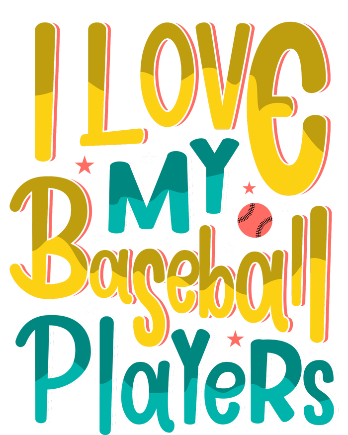 I Love My Baseball Players Gift For Baseball Fan Legacy Cool Fit Booney Bucket Hat