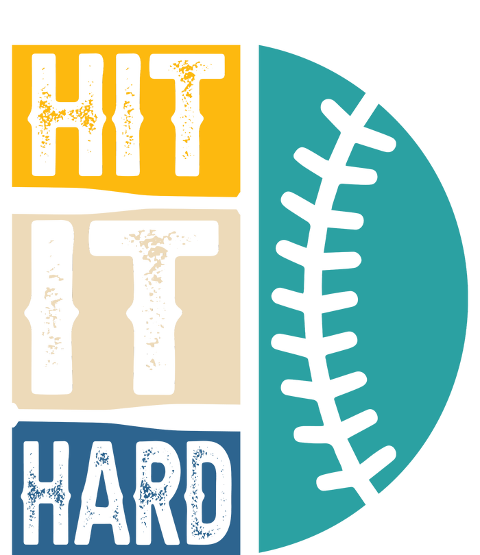 Hit It Hard Baseball Gift Tote Bag