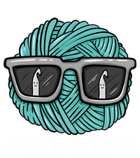 Funny Totally Hooked Crochet Lover Gift Crocheting Funny Gift Women's Racerback Tank