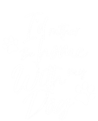 I'd Rather Be Home With My Dog Pet Love Doggy Gift Short Acrylic Beanie