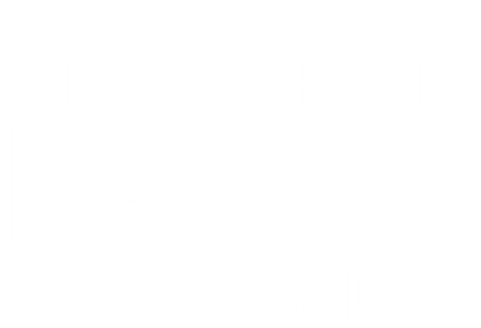 Man Myth Legend Dad Auto Car Racing Gift T-Shirt