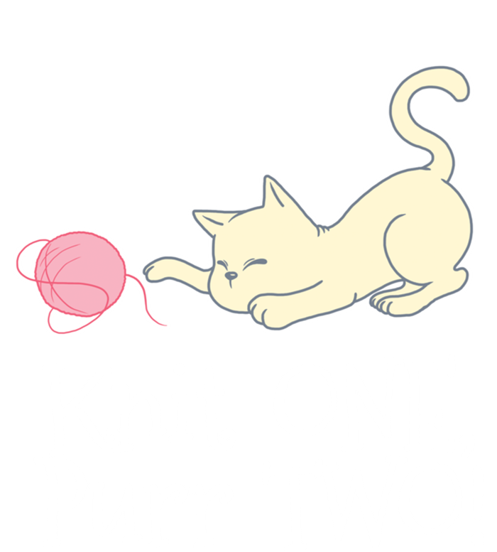 Knit One Purr Two Cat Lover Yarn Crocheting Gift Kids Hoodie