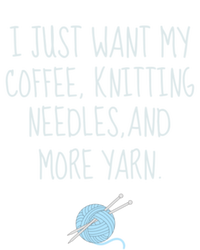 Knitting Coffee Funny Grandma Mom Crocheting Yarn Lover Gift Cute Gift Hoodie