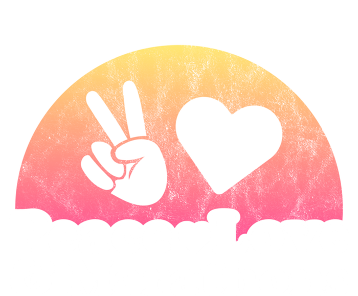 Peace Love And Marathons Marathon Great Gift Magnet