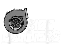 Size Matters Turbo Car Show Great Gift V-Neck T-Shirt