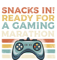 Snacks In Ready For A Gaming Marathon Cute Gift Striped Beanie with Solid Band