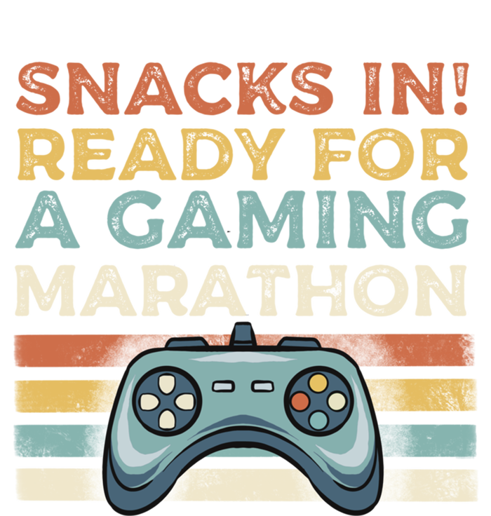 Snacks In Ready For A Gaming Marathon Cute Gift Striped Beanie with Solid Band