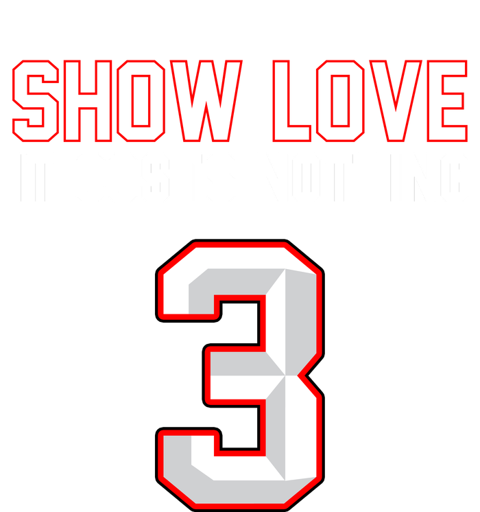 Show Love It Costs Nothing Love For 3 Pray For Damar Hoodie