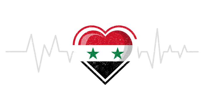 Syrian Heartbeat Syria Flag Gift T-Shirt