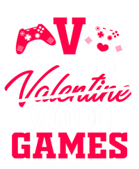 V Is For My Video Games Valentine's Day Funny Gamers Gift Funny Gift Mousepad