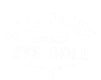 Bad Puns Are How Eye Roll Funny Joke White Version Cute Gift Zip Tote Bag