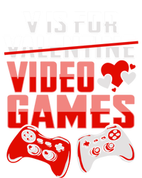 V Is For Video Games Valentines Day Design For A Gamer Gift Infant Baby Jersey Bodysuit