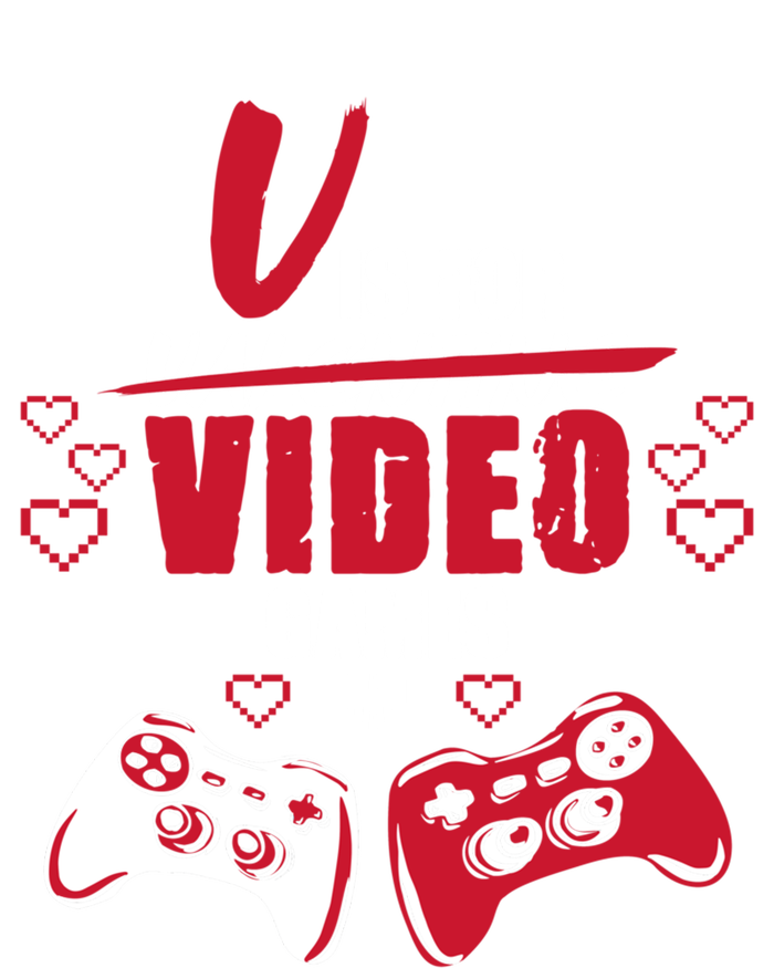 V Is For Video Games Valentine's Day Gamer Gift T-Shirt